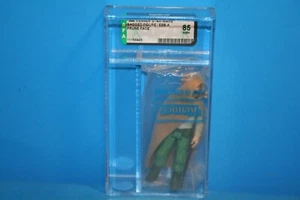 VINTAGE STAR WARS AFA GRADED PRUNE FACE "BAGGIE" 85 NM 84 ESB-A FIGURE KENNER CL - Imagen 1 de 9