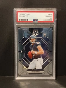 2023 Panini Mosaic Will Levis Rookie RC PSA 10 Titans - Picture 1 of 2
