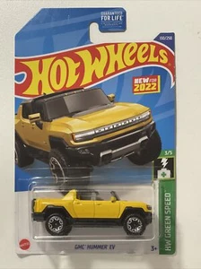 Hot Wheels 2022 GMC Hummer EV 130/250 - HW Green Speed 3/5 - Picture 1 of 3