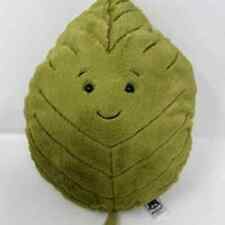 Rare Jellycat Woodland Beech Leaf Plush Stuffed Toy Woodland Nursery Lovey 16”