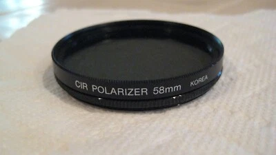 Generic Circular 58mm CIR Polarizer, Polarizing Filter - Korea - Image 1 of 4