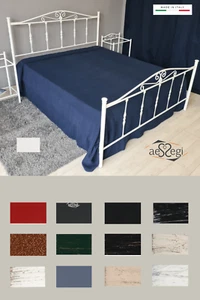 Letto matrimoniale in ferro battuto Damasco - Foto 1 di 3