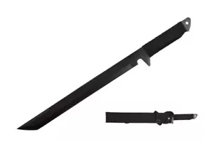 Full Tang Black Ninja Combattimento Spada corta con guaina - Foto 1 di 1