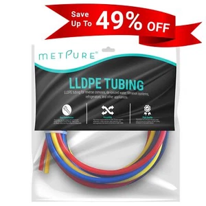 Tubo de color 1/4" OD 5 pies LLDPE NSF - ósmosis inversa, refrigeradores, máquina de hielo - Imagen 1 de 12