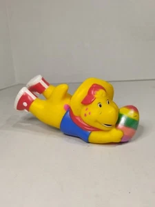 Dinosauro B J vintage anni 90 Barney's Great Adventure Movie Playskool RARO - Foto 1 di 7