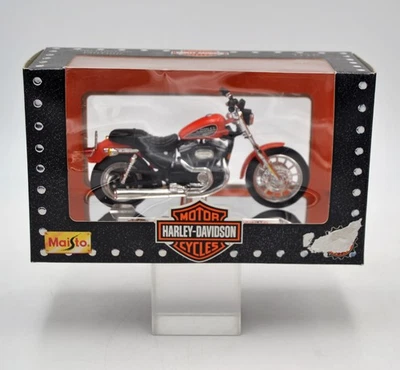 DIE CAST 1/18 " HARLEY DAVIDSON 2002 XL 883R SPORTSTER "  MAISTO - Immagine 1 di 2