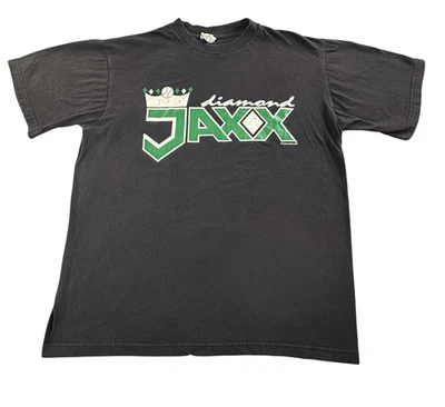 Camisa De Colección West Tenn Diamond Jaxx Para Hombres Grande MILB Béisbol Años 90 Bimm Ridder PB Foto 1 de 4