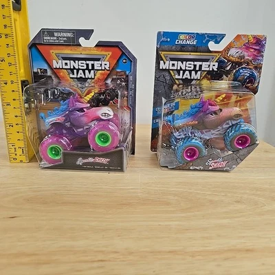 Monster Jam блеск Smash Chase серии 39 + блеск Smash изменение цвета 1:64 - Изображение 1 из 4