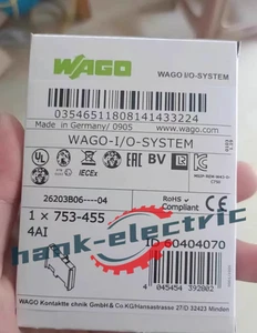 NEW WAGO 753-455 Controller module DHL Fast delivery Limited-Time Special Offer - Picture 1 of 1