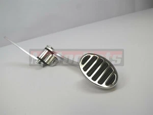 Billet Aluminum Spoon Gas Throttle Pedal Pad Hot Street Rod Chevy Ford Firewall - Picture 1 of 4