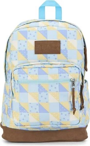 JanSport JS0A4QVB93Q rechte Packung Expressions niedlicher Quilt Schulrucksack - Bild 1 von 7