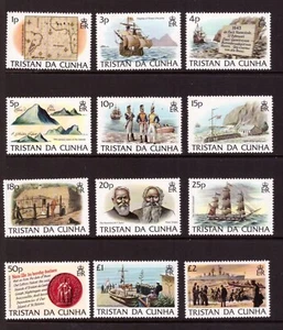 Tristan da Cunha 1983 History Ships set MNH mint stamps - Picture 1 of 1