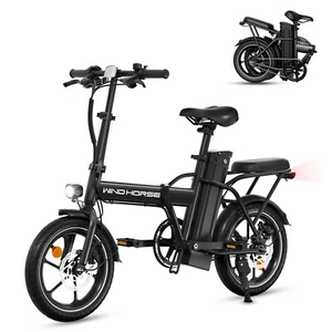 630W 35Miles Electric Bike Adults 16" Commuter Folding eBike UL 2849 Certified - Picture 1 of 26