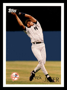 1996 Topps Derek Jeter Yankees de New York #219 carte de baseball centrée comme neuf