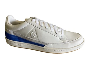 Le Coq Sportif Court Men's White Leather Lifestyle Sneakers Trainer 9 Shoes eu42 - Picture 1 of 9