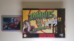 Zombies Ate My Neighbors Super Nintendo TRANSPARENT Green Limited Run w/Card - Picture 1 of 8