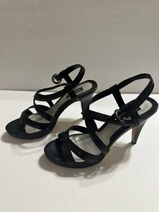 White House Black Market Women’s Size 8.5M Strappy Open Toe High Heel Shoes - Picture 1 of 11