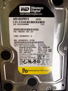 EMC DD630 DD620 118032791 1TB 7.2K 3.5 SAS RE4 Storage server hard disk - Picture 1 of 1