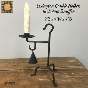 Lexington Taper Candle Holder w/Snuffer Vintage Style Early American - Picture 1 of 1