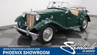 1952 MG T-Series  Inline CC Classic Vintage Collector Factory Green Tan British Antique