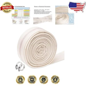 Manguera de PVC resistente a productos químicos de 1" x 62 pies - ideal para aplicaciones de transferencia de agua - Imagen 1 de 8