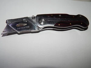 Craftsman Utility Box Cutter Lockback Klappmesser mit Taschenclip Top Zustand - Bild 1 von 8
