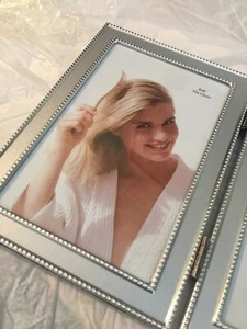 Silver Double Photo Frame 4x6 AVON 2014 President's Club Program Gala Event - Picture 1 of 4