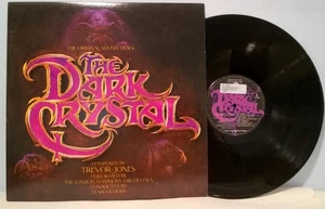 THE DARK CRYSTAL '82 Warner Bros. OST TREVOR JONES w/poster and info BEAUTY LP - Picture 1 of 4