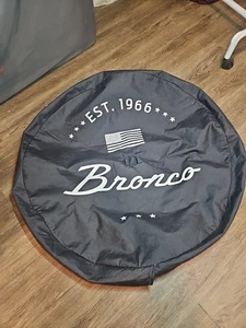 NEW OEM FORD 21-25 Bronco "Established 1966" 32" Spare Tire Cover M2DZ-9945026-B - Picture 1 of 3