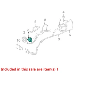 97 98 99 00 01 02 03 04 05 06 FORD E250 POWER STEERING PUMP 528074 - Picture 1 of 2