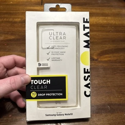 Ультра прозрачный чехол CaseMate для Samsung Galaxy Note 10 с розничной упаковкой - Изображение 1 из 2