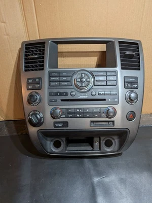 ✅ 08 - 15 Nissan Armada 4x4 Bisel de tablero BOSE Radio Ventilaciones de aire Borde completo 💯 Foto 1 de 4