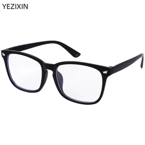 Blue Light Blocking Glasses Square Frame Anti Blue Ray Computer Gaming Eyewear - Picture 1 of 12