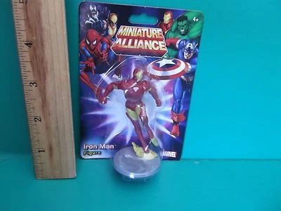Marvel Miniatura Alianza Iron Man 2" pulgadas Coleccionable y/o Cake Topper 2013 Foto 1 de 4