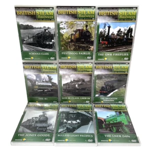 British Steam Railways 18 DVD Collection How the Locomotives Shaped Our History - Picture 1 of 6