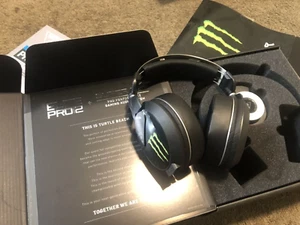 Monster Energy x Turtle Beach Elite Pro 2 Promo Exclusive Gaming Headset 3.5mm - Picture 1 of 4