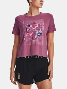 Neu mit Etikett Under Armour Run Anywhere – Pace Pink/Schwarz – Damengröße M - Bild 1 von 9