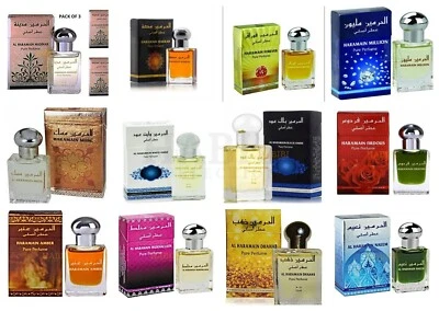 AL HARAMAIN PURE PERFUME OIL ATTAR 15ML 14 VARIATIONS
