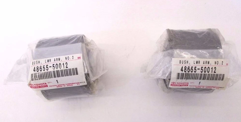 OEM LEXUS FRONT LOWER CASTER BUSHING PAIR 2001-2006 LS430 JDM NEW ORIGINAL JAPAN - Image 1 of 3