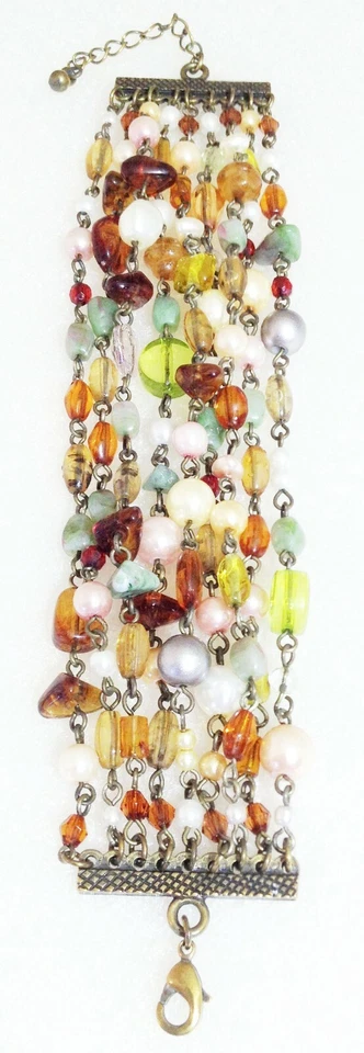 Pulsera con cuentas colorida de múltiples hebras Lia Sophia BEAUMONT Foto 1 de 1