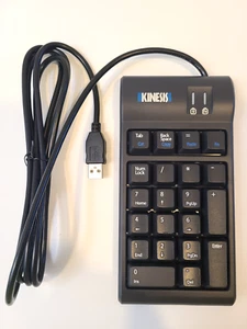 KINESIS Freestyle 2 Numeric Keypad USB Hub AC800H Ergonomic Number Pad Open Box - Picture 1 of 11