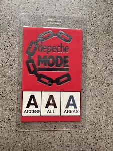 Depeche Mode rosso AAA accesso a tutte le aree - Foto 1 di 2