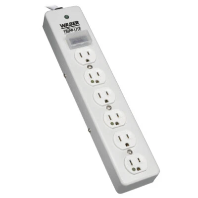 Tripp Lite 15FT 6 Outlet 1050 Joules Medical Grade Surge Protector - Image 1 of 4