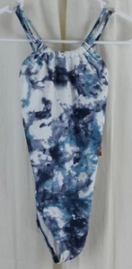 Kanu Surf Girls' Jasmine Beach Sport Halter One Piece Swimsuit Size 12 - Picture 1 of 3