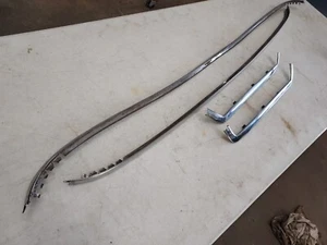 1960 Ford Ranch Wagon Tailgate Trim Upper Glass Country Sedan Squire Del Rio 60 - Picture 1 of 16