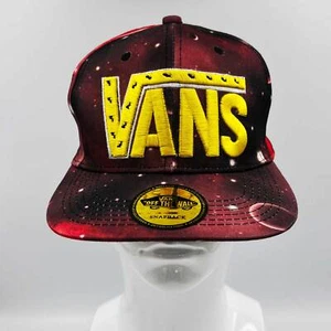 Vans - Baseballmütze Sommer breite flache Krempe bestickt | buntes Galaxy Patt... - Bild 1 von 4
