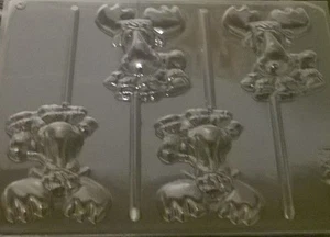 MOOSE CHOCOLATE LOLLIPOP MOULD - Picture 1 of 1