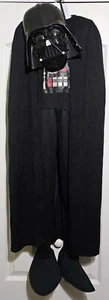Star Wars Darth Vader Kids Costume Suit Mask Cape Halloween Villain Boys Small - Picture 1 of 7