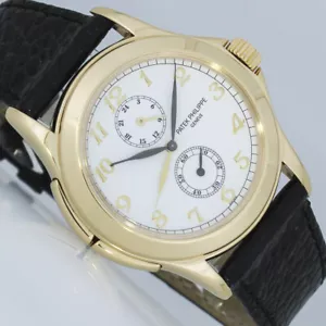 PATEK PHILIPPE TRAVEL TIME 37mm UHR Ref. 5134 EXTRACT FROM THE ARCHIVES 18K GOLD - Bild 1 von 17