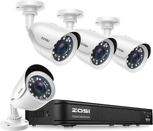ZOSI 8CH 3K Lite 8CH DVR 2MP Security CCTV Camera System Outdoor Night Vision